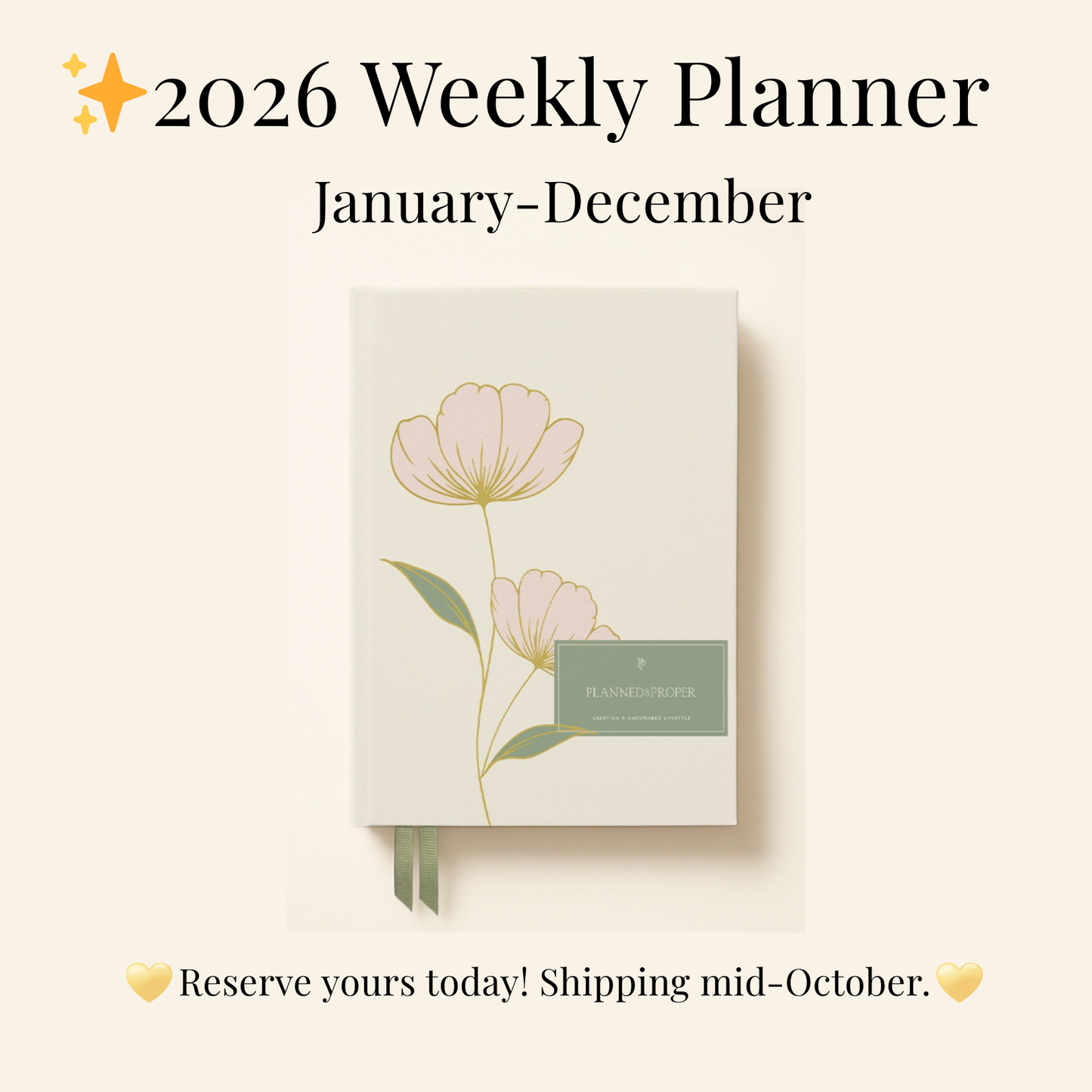 Poppy Weekly Planner