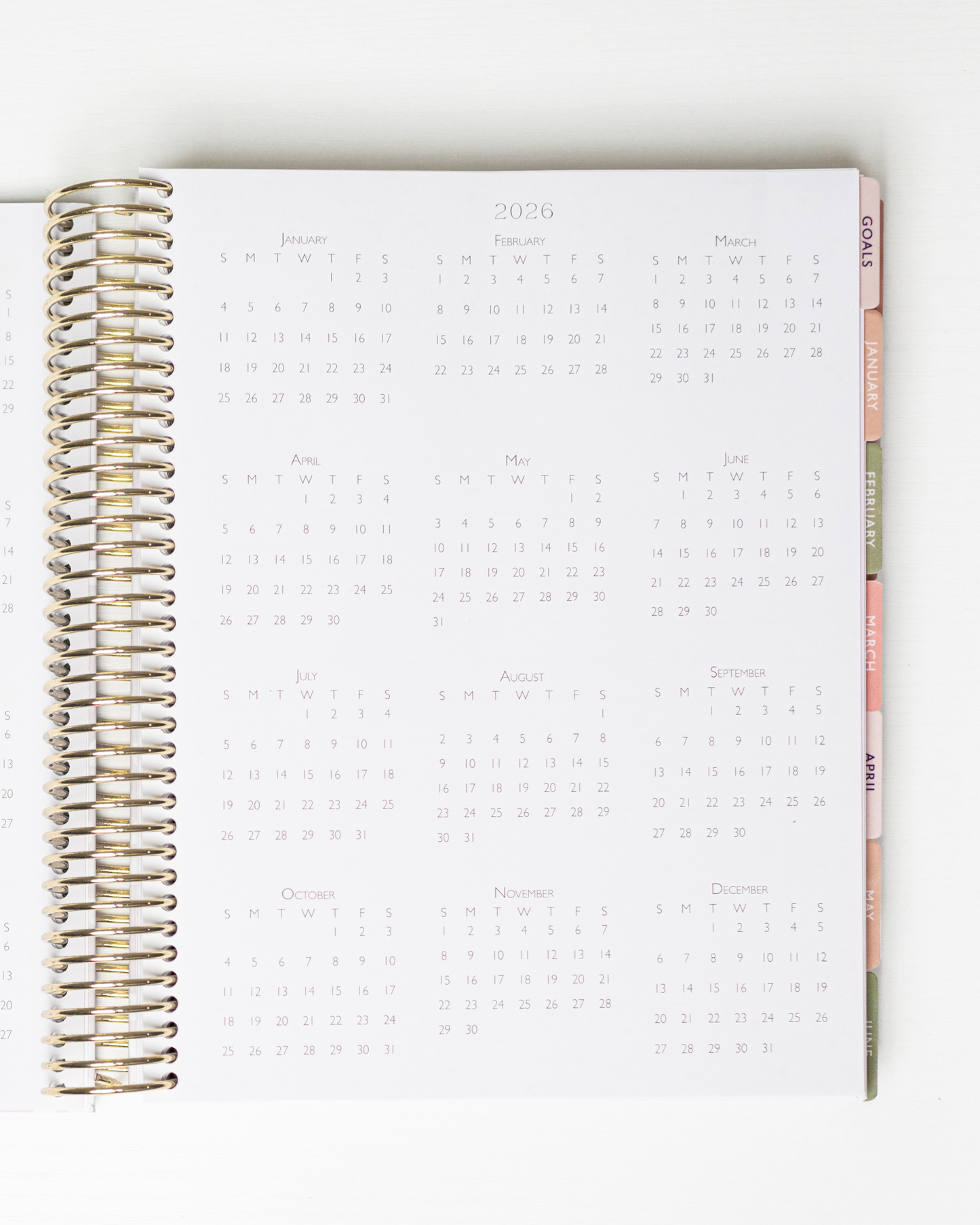 Emerald Linen Daily Planner
