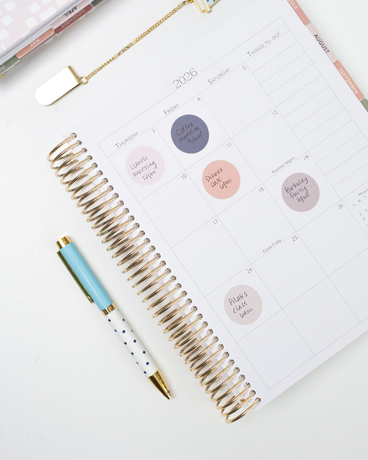 Writable-Daily Planner Stickers