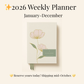 Poppy Weekly Planner