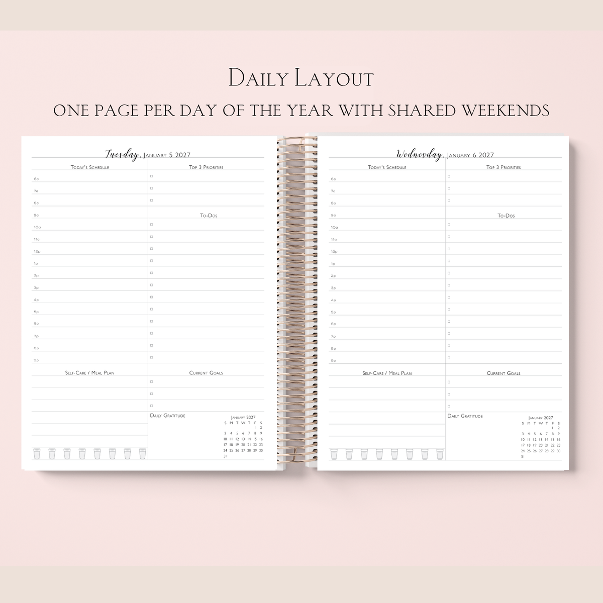 Bliss Daily Planner