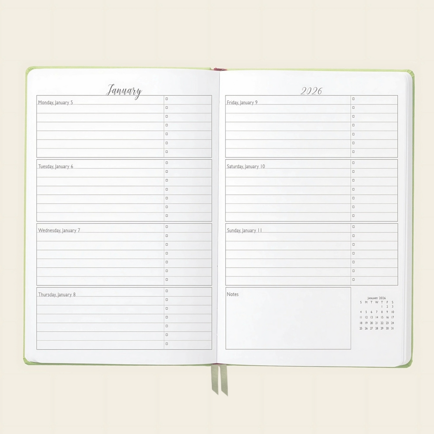Pre- Sale | POPPY WEEKLY PLANNER