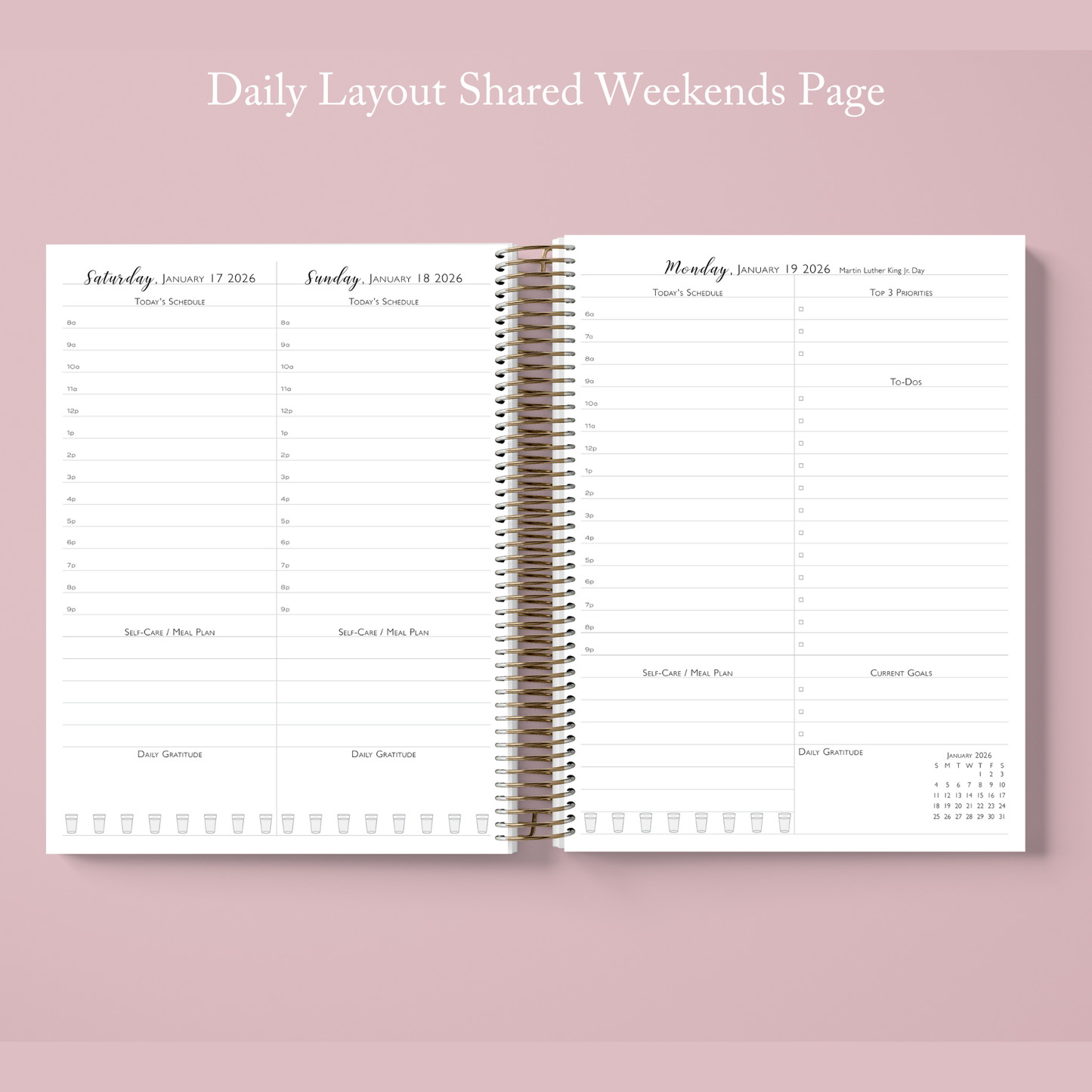 Flora Daily Planner (Back In Stock)