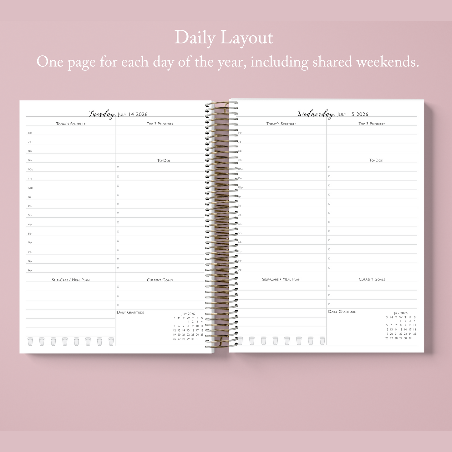 Pre-Sale | TRELLIS DAILY PLANNER