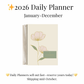Poppy Daily Planner