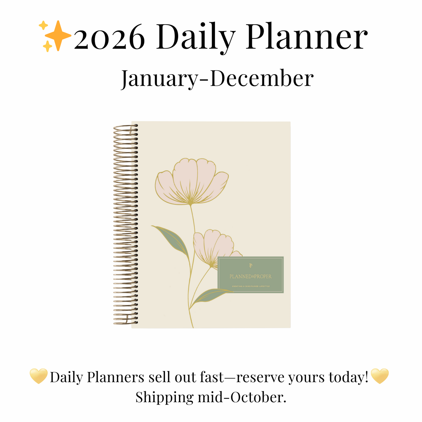 Poppy Daily Planner