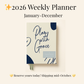 Grace Weekly Planner