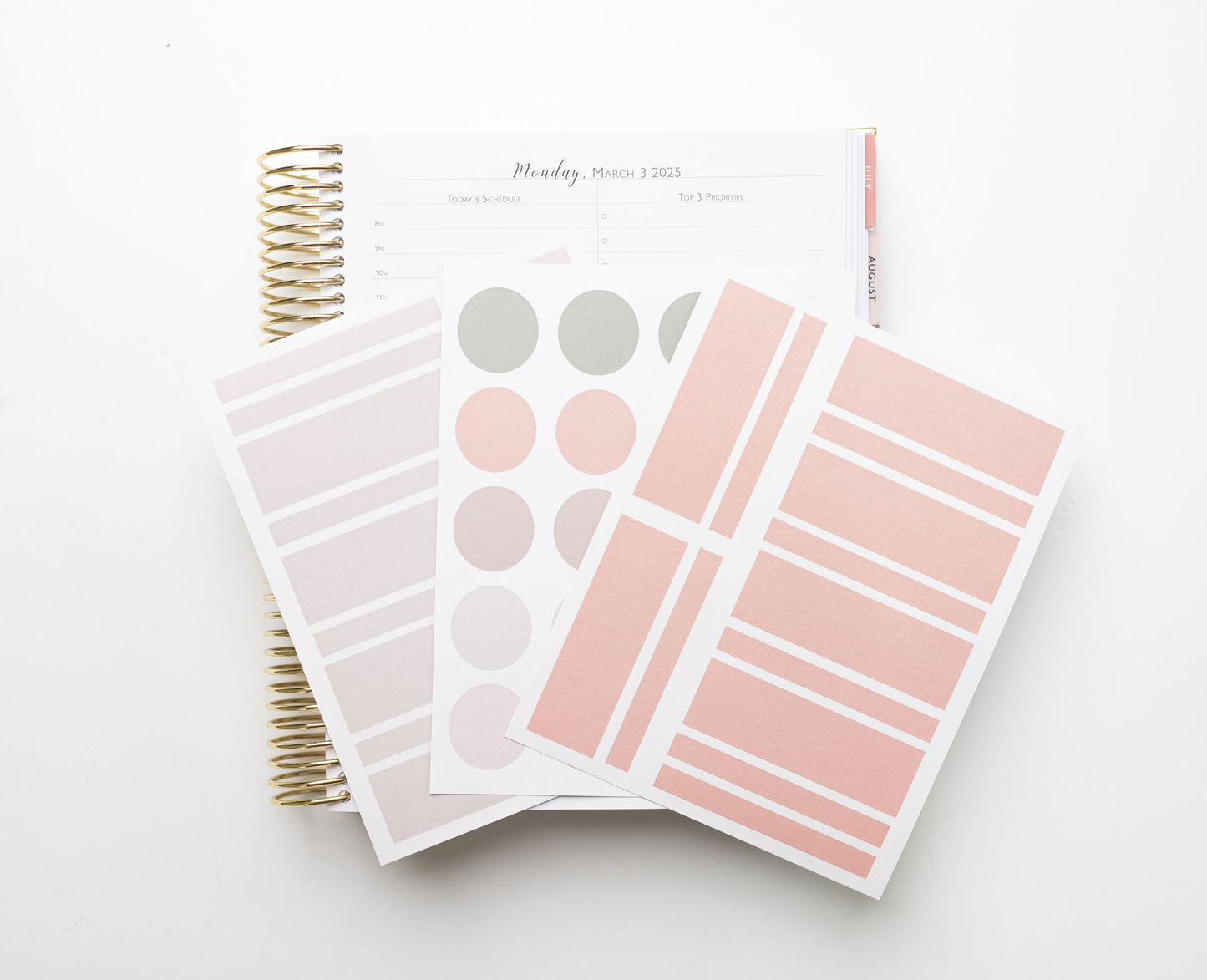 Writable-Daily Planner Stickers