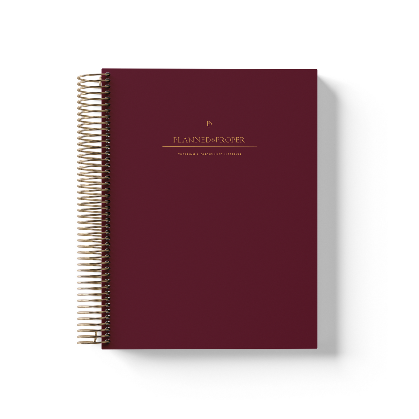 Crimson Daily Planner (LINEN)